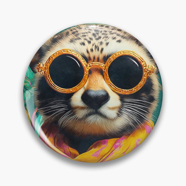 Item preview, Dandy Cheetah Stylish Wildcat designed and sold by artsandsoul.