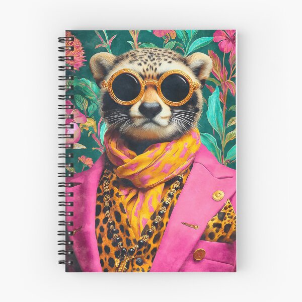 Item preview, Dandy Cheetah Stylish Wildcat designed and sold by artsandsoul.