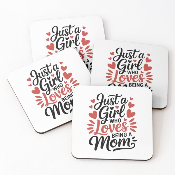 Item preview, Just a Girl Who Loves Being a Mom designed and sold by jkrphoto.
