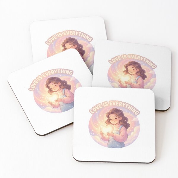 Item preview, Love Is Everything Heart Glow Sticker designed and sold by Imaginarium of Chaos falcon88 .