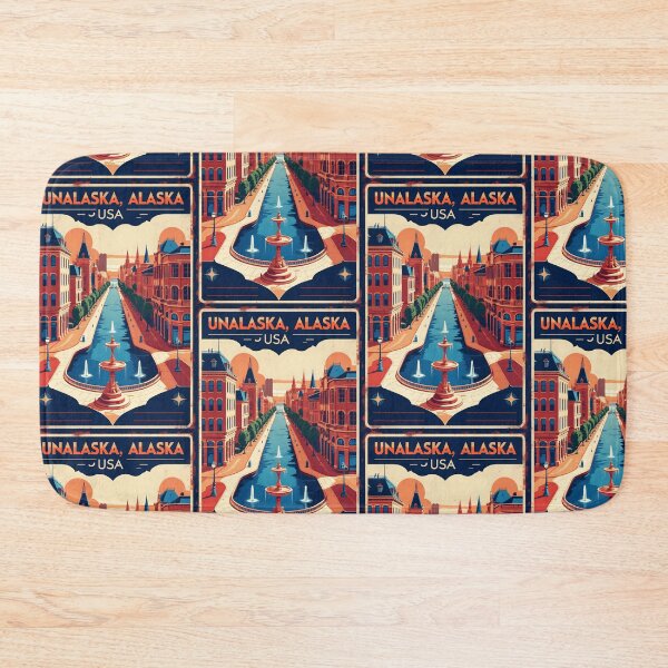 Item preview, Unalaska Alaska 1950s USA Vintage Travel Tourism designed and sold by TravelersGems.