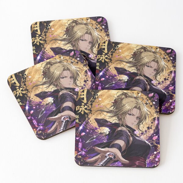 Item preview, Tsukuyo Moonlit Kunoichi – Anime Ninja Fan Art designed and sold by Dyan4.