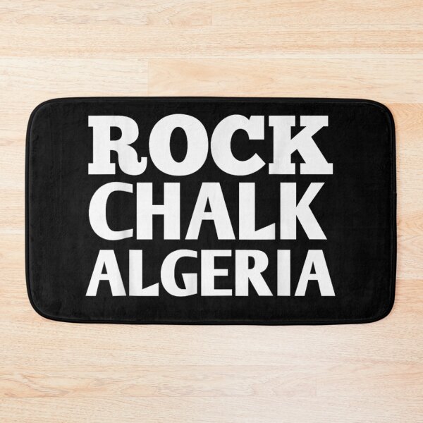 Item preview, Rock Chalk Algeria Bold Typography College Sports Fan Style Country Pride designed and sold by EricCotanori.