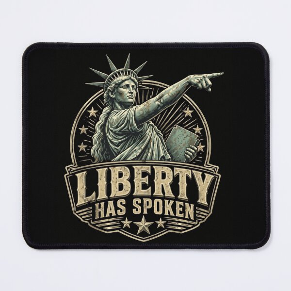 Item preview, Liberty Has Spoken Pointing Statue Vintage Meme Shirt designed and sold by haitrieuic96.