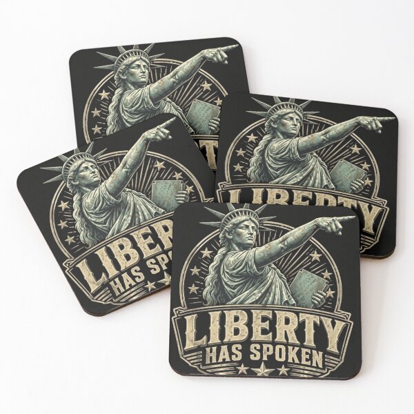 Item preview, Liberty Has Spoken Pointing Statue Vintage Meme Shirt designed and sold by haitrieuic96.