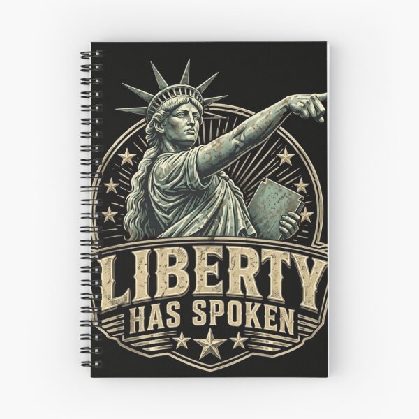 Item preview, Liberty Has Spoken Pointing Statue Vintage Meme Shirt designed and sold by haitrieuic96.