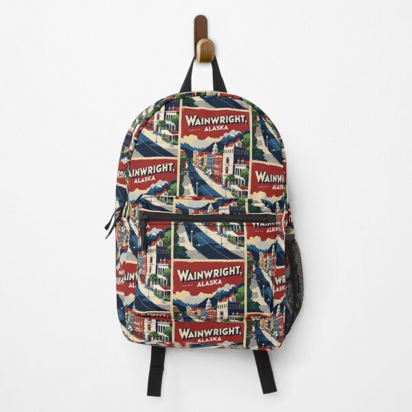 Item preview, Wainwright Alaska 1950s USA Vintage Travel Tourism designed and sold by TravelersGems.
