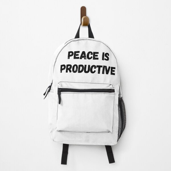 Item preview, Peace Is Productive Mindful Slow Living Wellness Gift Tee designed and sold by FarazDesign110.