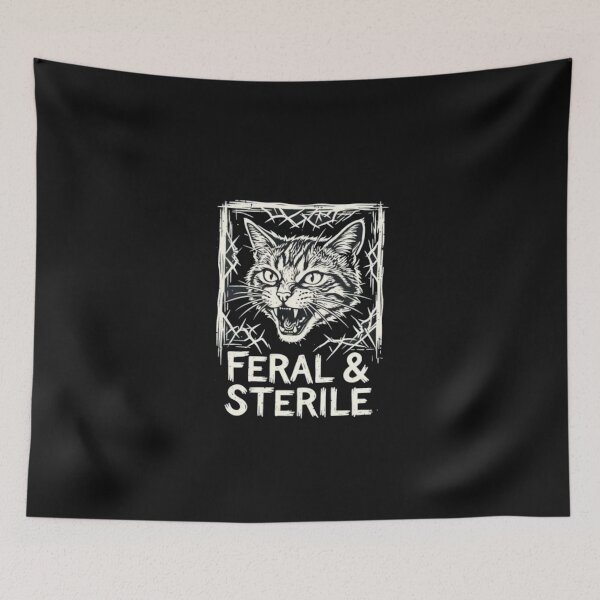 Item preview, Feral and Sterile Cat designed and sold by Gbriel3.