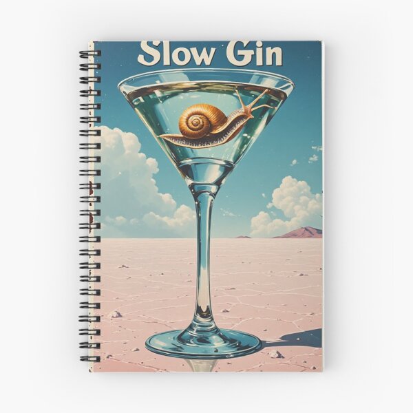 Item preview, Slow Gin – A Snail's Pace Cocktail designed and sold by halibutgoatramb.