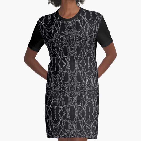 Stories From A Dark Forest Graphic T-Shirt Dress