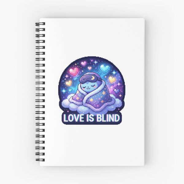 Item preview, Love Is Blind Cosmic Sticker designed and sold by Imaginarium of Chaos falcon88 .