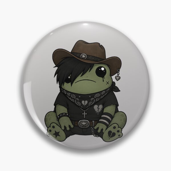 Item preview, Emo Frog Hat designed and sold by Planetporridge.