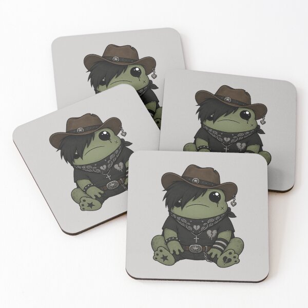 Item preview, Emo Frog Hat designed and sold by Planetporridge.