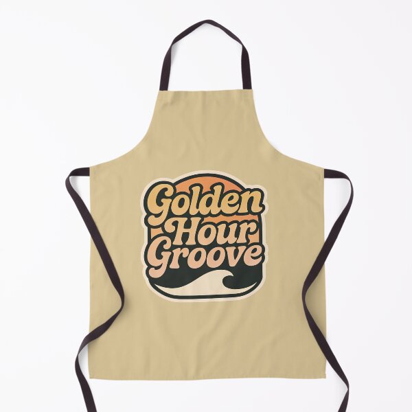 Item preview, Golden Hour Groove | Retro Chill House Music Design designed and sold by |TRSSHOP|.