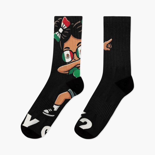 Item preview, Mexican Flag Dabbing Girl Y Si Si Funny Mexico Heritage Pride Graphic designed and sold by HarinDonreka.