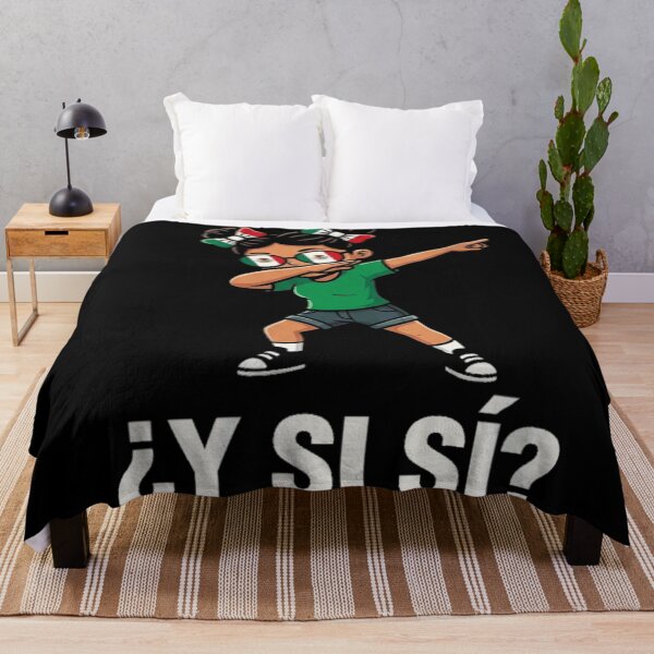 Item preview, Mexican Flag Dabbing Girl Y Si Si Funny Mexico Heritage Pride Graphic designed and sold by HarinDonreka.