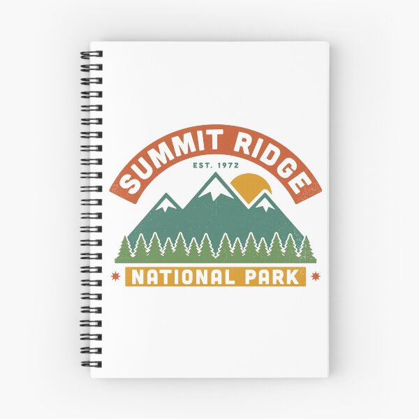 Item preview, Summit Ridge National Park Vintage Retro designed and sold by velorea.