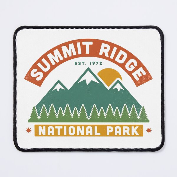 Item preview, Summit Ridge National Park Vintage Retro designed and sold by velorea.