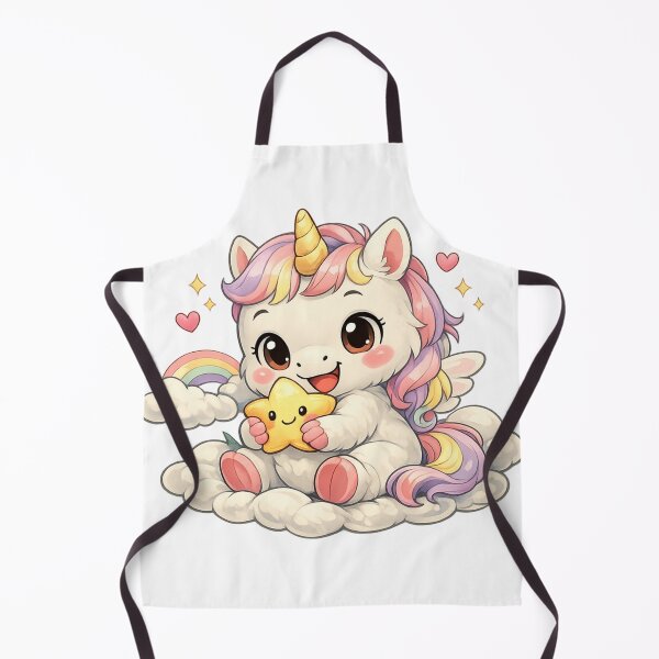 Item preview, Lumi the Unicorn Holding a Star designed and sold by HeartwingStudio.