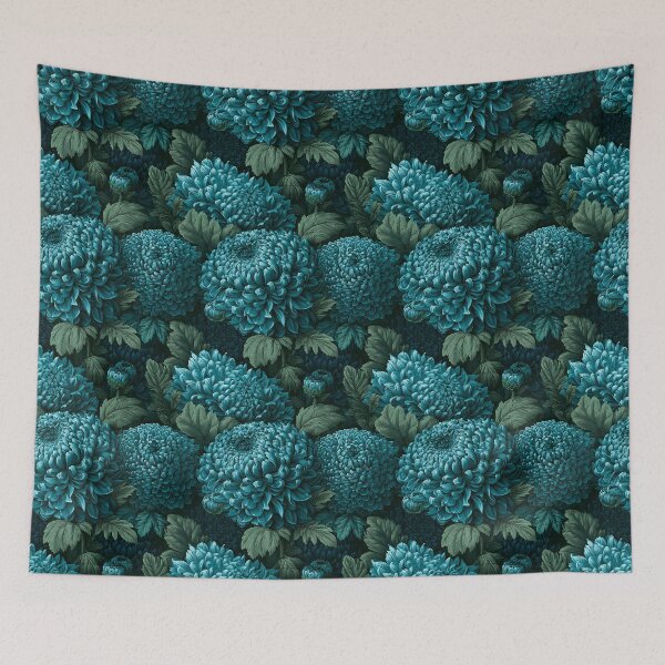 Item preview, Radiant Chrysanthemum Texture  - Flower Garden Pattern  - Wedding Gifts designed and sold by RoyalStarsPatts.