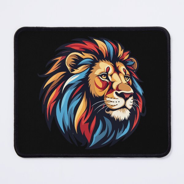 Item preview, King. Lion colorful pop art designed and sold by Grypis.