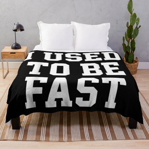 Item preview, I Used To Be Fast Funny Distressed Typography Athletics Sports Runner Gift designed and sold by HarinDonreka.