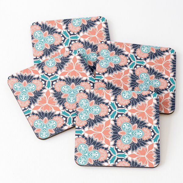 Item preview, Coral Bloom Mandala designed and sold by CO10store.