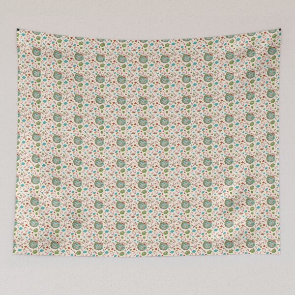 Item preview, Kawaii Japanese Spring Picnic: Sakura, Matcha & Dango Seamless Pattern designed and sold by hattie's.