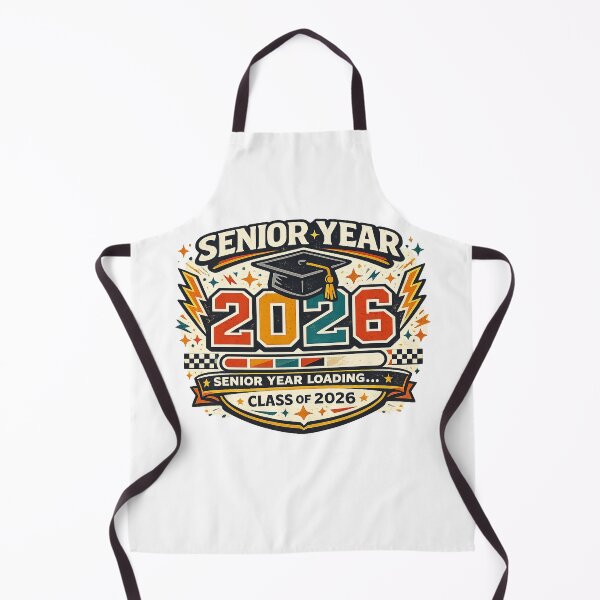 Item preview, Senior Year Loading 2026 Graduation Retro Varsity Design designed and sold by Concrete Coffee Studio.
