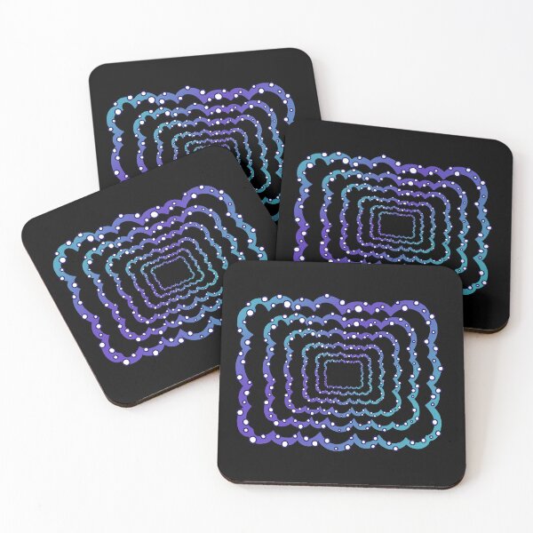 Item preview, Psychedelic Wavy Bubble Frame Pattern designed and sold by ubborn.