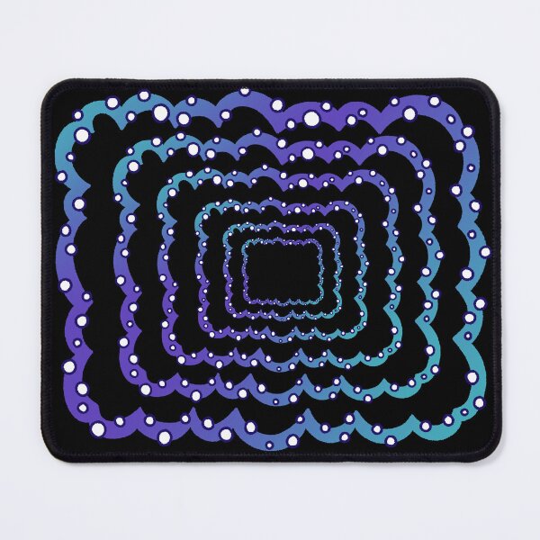 Item preview, Psychedelic Wavy Bubble Frame Pattern designed and sold by ubborn.