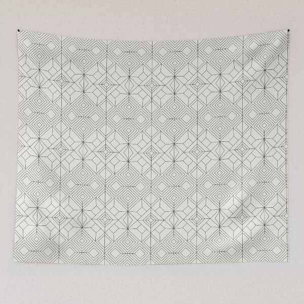 Item preview, Luxury geometric pattern, minimal abstract architectural design for modern interior decor designed and sold by Aurum-design.