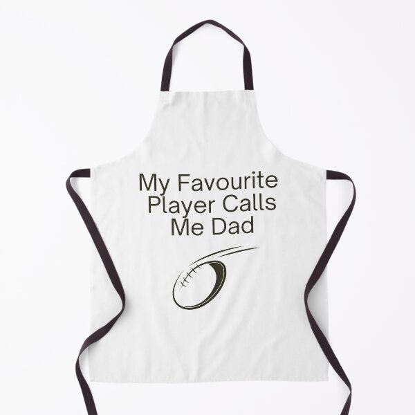 Item preview, My Favourite Player Calls Me Dad (Rugby) - Black Text designed and sold by GryphonTees.