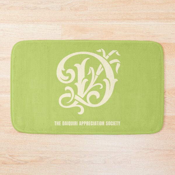Item preview, Luxury Monogram D The Daiquiri Appreciation Society Minimalist Vector Art designed and sold by Cozy-Old-Pub.