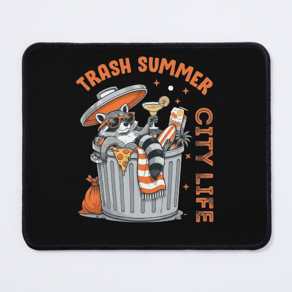 Item preview, Trash Summer City Life Funny Raccoon Trash Panda designed and sold by haitrieuic96.