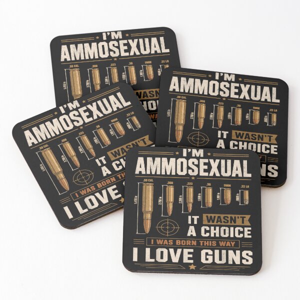 Item preview, I Am Born This Way I Love Guns Ammosexual Bullet Types Chart Graphic designed and sold by HarinDonreka.