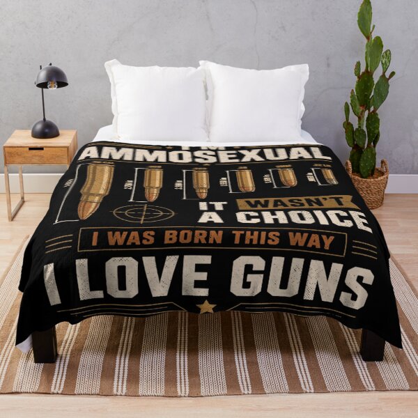 Item preview, I Am Born This Way I Love Guns Ammosexual Bullet Types Chart Graphic designed and sold by HarinDonreka.