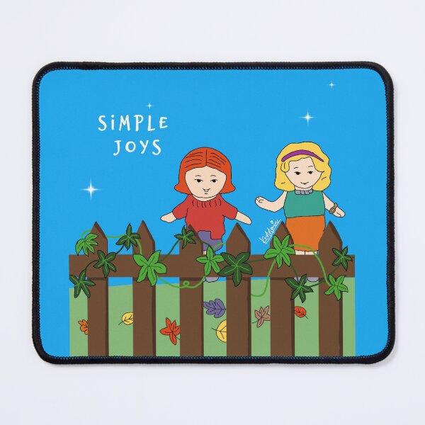 Item preview, Simple joys polly friend sky by Olga Schembri designed and sold by Keddmia.