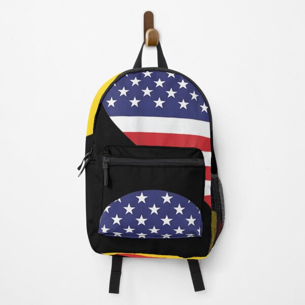 Item preview, Patriotic USA And Belgium Half Heart Flag American Belgian Heritage Dual Citizenship Graphic designed and sold by DaphoLatara.