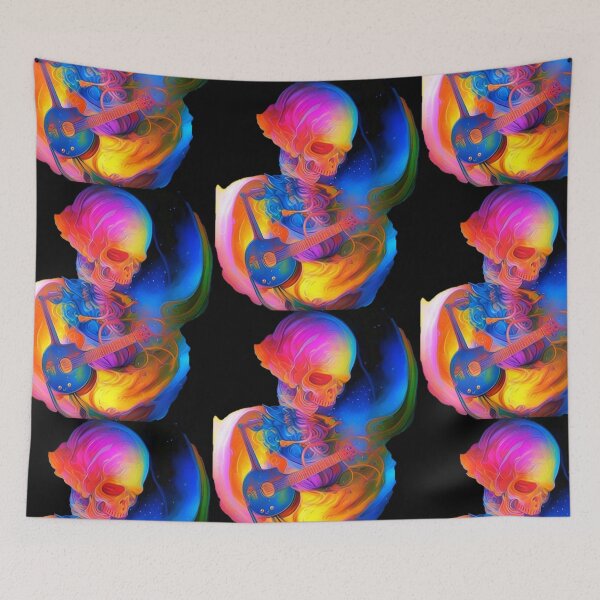 Item preview, Skeleton Rokkin Out designed and sold by Curious Echo.