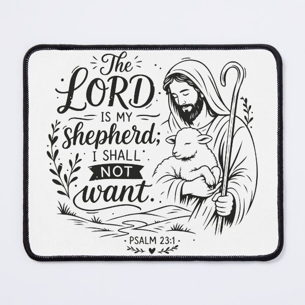 Item preview, The Lord is my shepherd designed and sold by Motivburg.