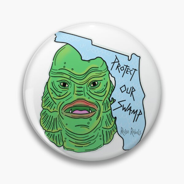 Item preview, Protect Our Swamp FL Creature designed and sold by Genevieve Gin.