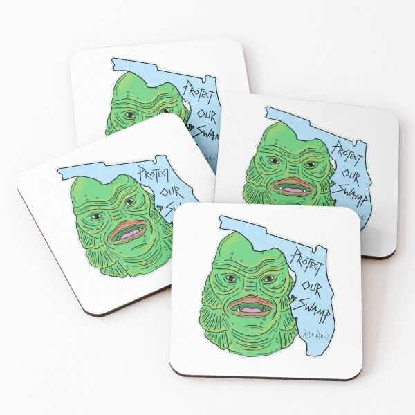 Item preview, Protect Our Swamp FL Creature designed and sold by Genevieve Gin.