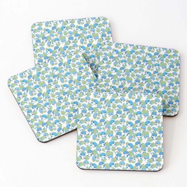 Item preview, Pattern with baby dolphins and seaweed designed and sold by AlicinaM.