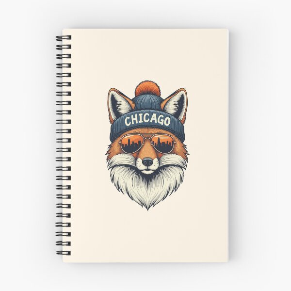 Item preview, California FOX with Beanie Chicago designed and sold by adnane1081.