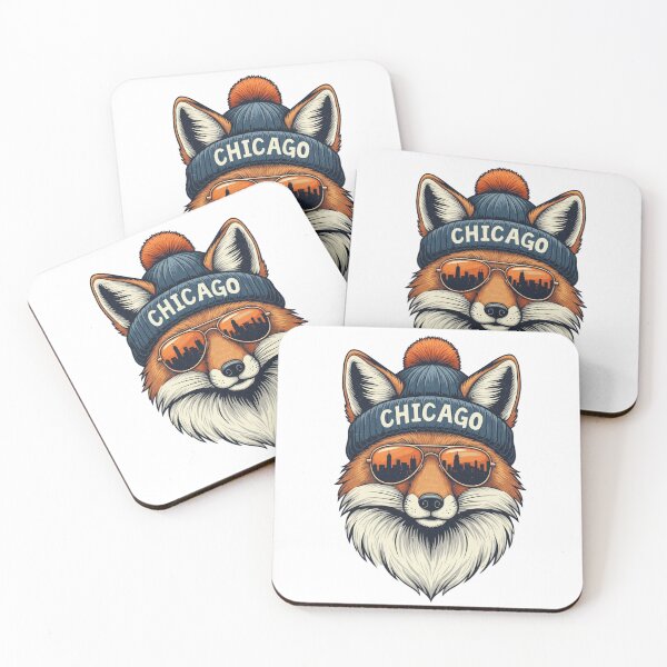 Item preview, California FOX with Beanie Chicago designed and sold by adnane1081.