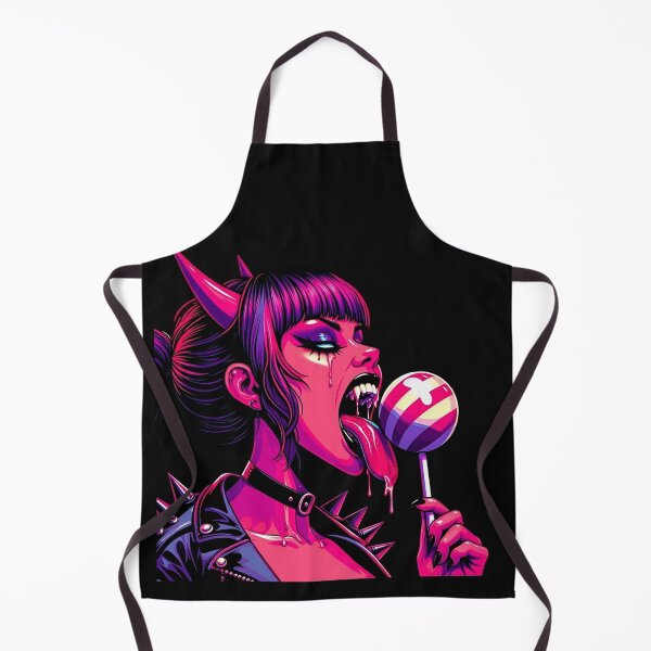 Item preview, Neon Devil Licking Candy Pop designed and sold by Voodoo Store Paranormal Collections.
