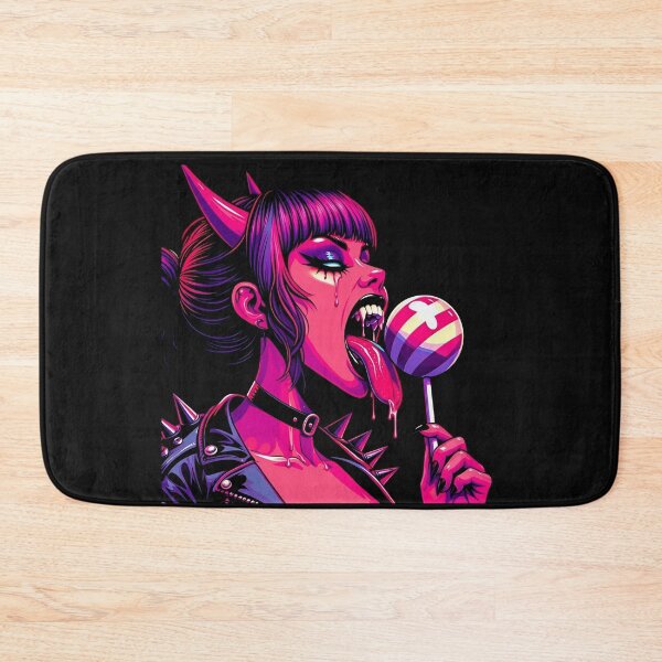 Item preview, Neon Devil Licking Candy Pop designed and sold by Voodoo Store Paranormal Collections.