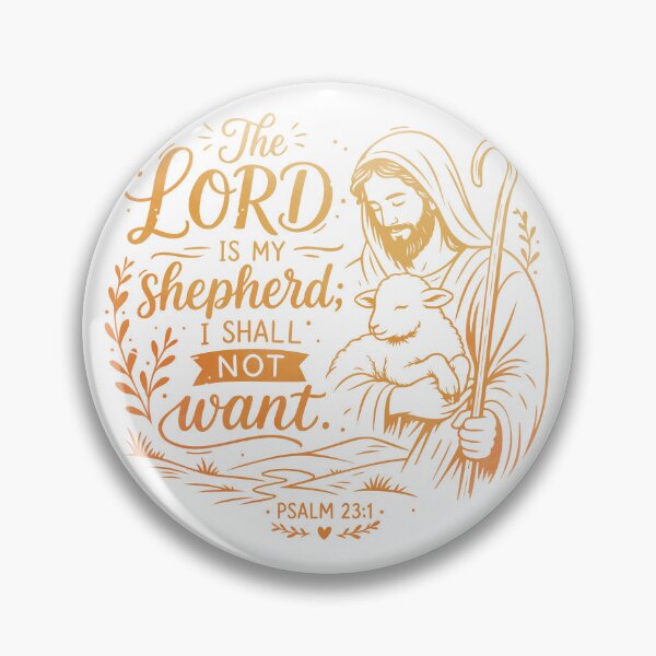 Item preview, The Lord is my shepherd designed and sold by Motivburg.